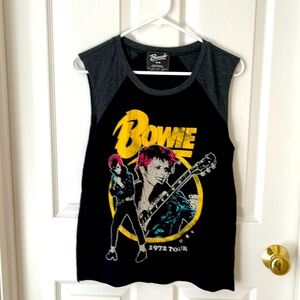 Bravado David Bowie sleeveless tee shirt. Medium